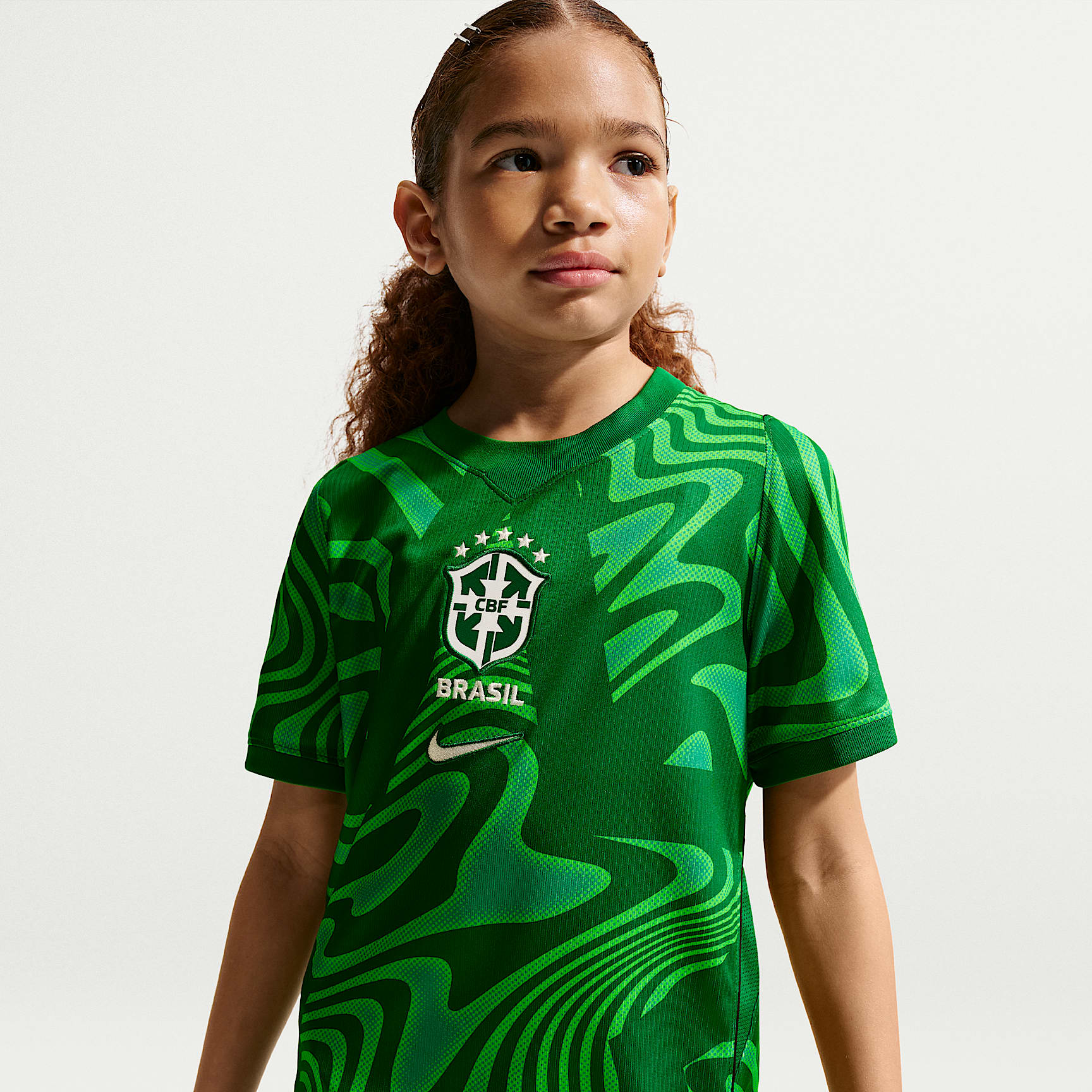 Brazil 2026 Stadium Goalkeeper Older Kids' Nike Dri-FIT Soccer